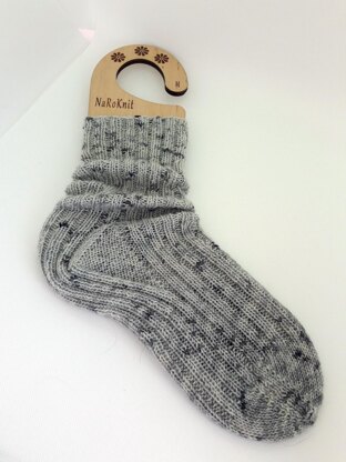 Cozy Ribs - toe up socks