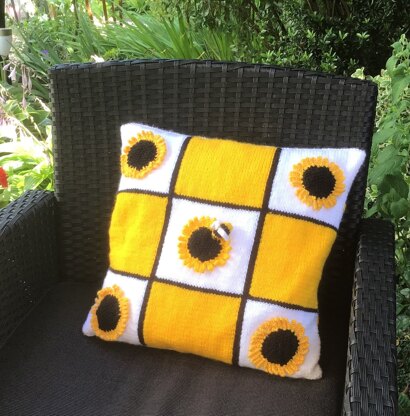 Sunflower Cushion