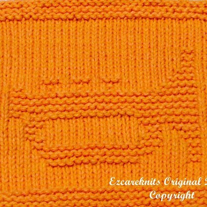 TRUMPET Cloth - knitting pattern