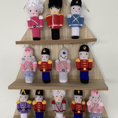 Nutcracker Soldiers with a Twist, for Christmas