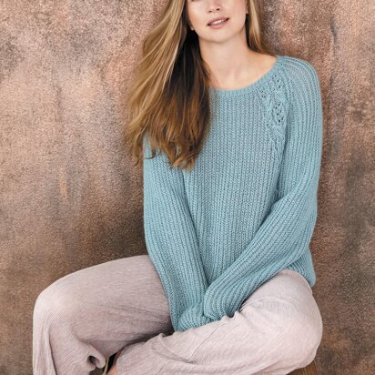 10 Pullover in Lana Grossa Ecopuno - Downloadable PDF - knitting pattern