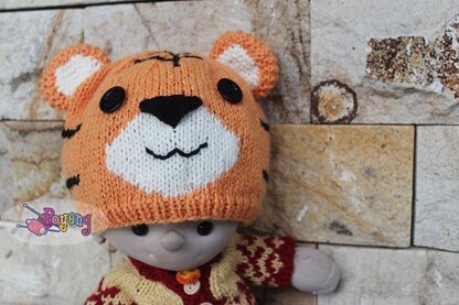 Tiger Cub Baby Hat