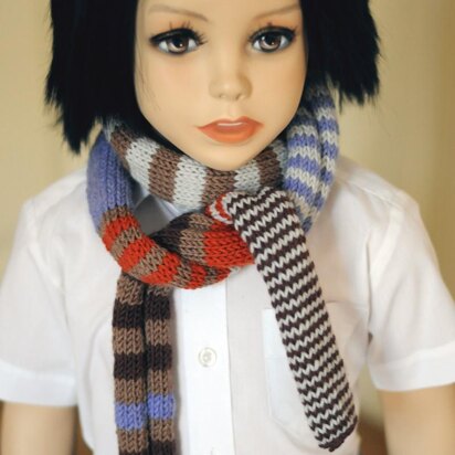 Jackie kids unisex knit scarf