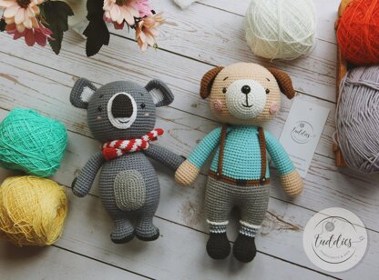 Louie The Dog-Crochet Pattern