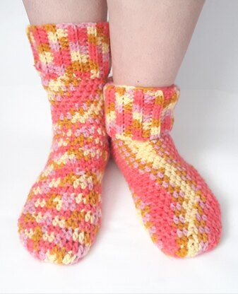 Super Simple Slipper Socks