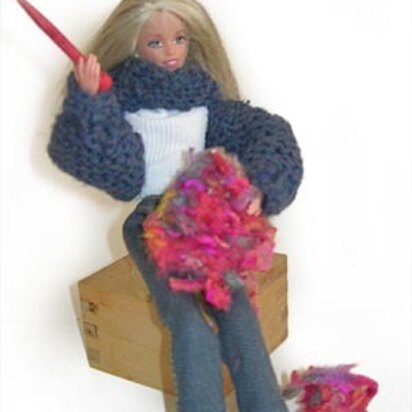 Chicks With Sticks - Criss-Cross Shrug & Speed Stix Playset in Lion Brand Wool-Ease