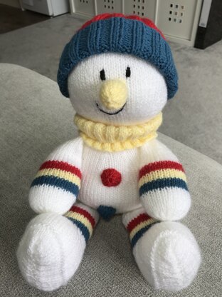 My first snowman