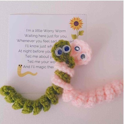 Worry Worms Crochet pattern by Start Crochet