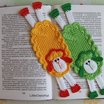 054 Sheep Bookmark or decor Amigurumi