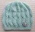 Lacy Waves Hat in Sizes Child and Adult