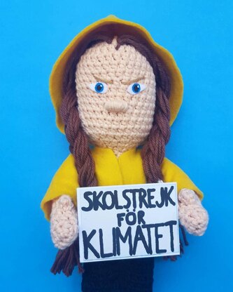Greta Thunberg Doll