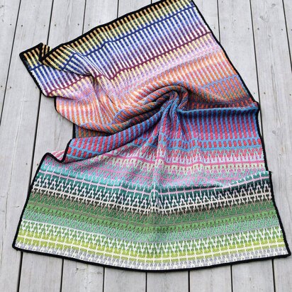 A Very Rainbow Blanket