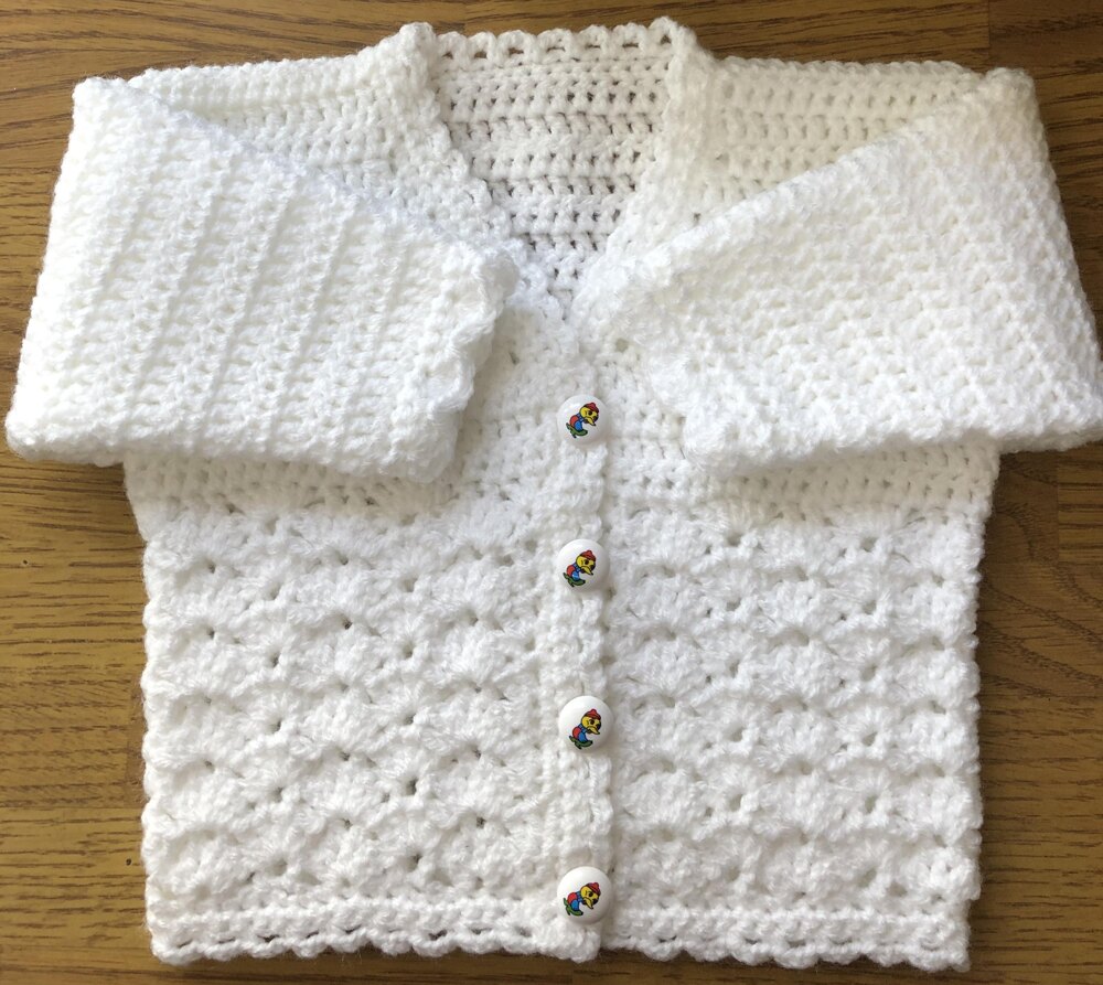 Crochet baby boy online cardigan pattern