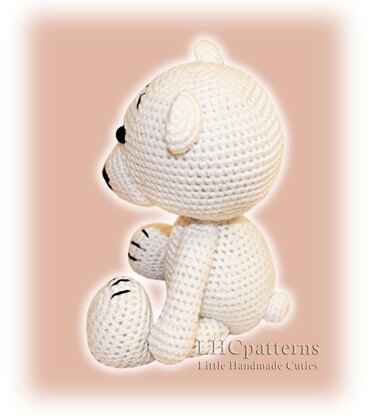 Tiger, Cat and White Bear Crochet Pattern