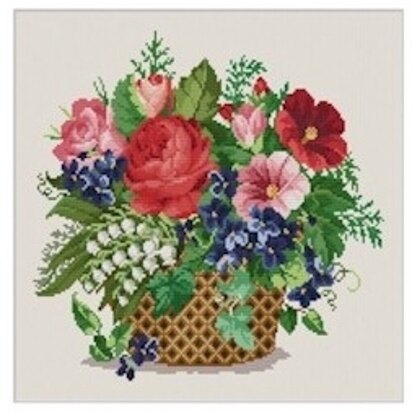 Ellen Maurer-Stroh Flower Basket - EMS013 -  Leaflet