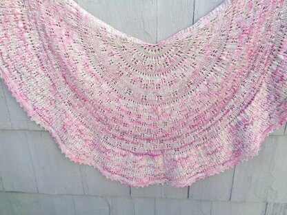 Butterfly Whirl Shawl