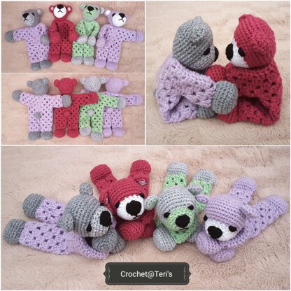 Teddy Granny Hexagon Lovey