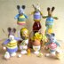 Bunny Bottle Topper, Drawstring Bag, Egg Cosy