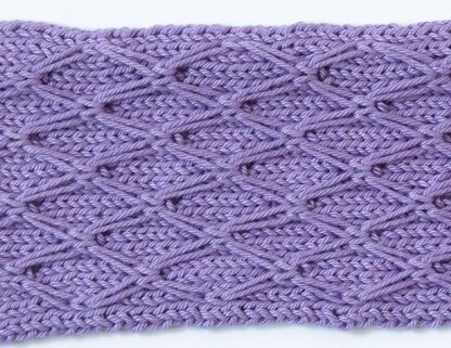 Diamond Quilt Stitch Headband