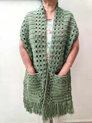 Whispering Pines Pocket Scarf