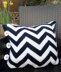 Garter Stitch Chevron Pillow