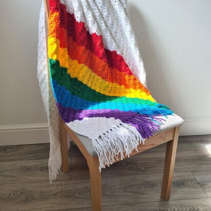 Double Rainbow Blanket