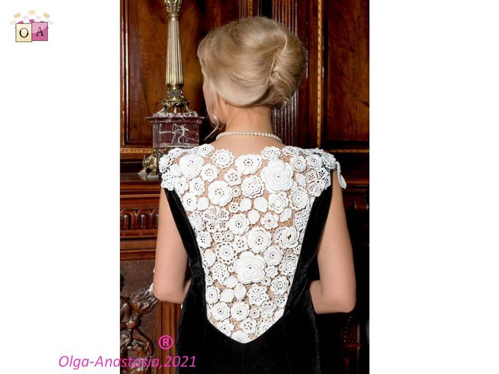 white christmas dresses Twilight Moment Velvet Crochet Mini Dress main image 0