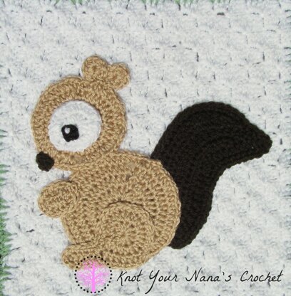 Squirrel Applique