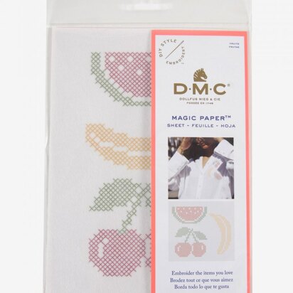DMC Magic Paper Fruits Cross Stitch Sheet