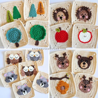 Woodland Granny Squares