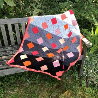 Floating Squares blanket