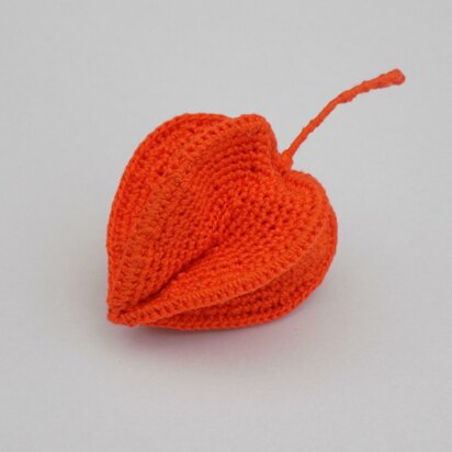 Crochet Physalis (Chinese lantern)