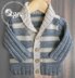 Baby - Child Stylish Cardigan with ribbed sleeves and collar P040