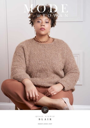 Blair Sweater in Rowan Soft Boucle (DE) - Downloadable PDF