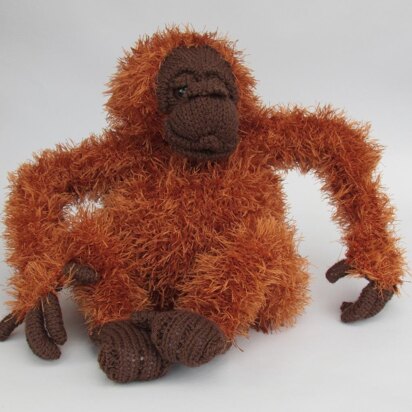 Orangutan Soft Toy Knitting Pattern