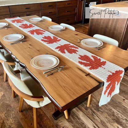 Fall Leaves Table Runner