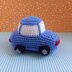 Crochet toy Car.