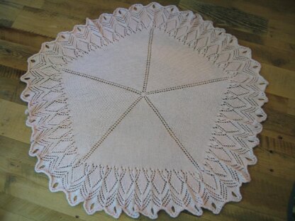 Old Fashioned Lace, Baby Blanket