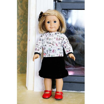 18" Doll ALine Skirt