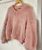 Mohair sweater Dusty V-neck