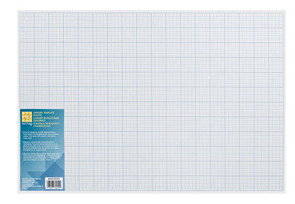 EZ International 12" X 18" Gridded Plastic Template