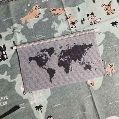 World map / Mapa świata makatka wall hanging CTW