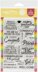 Waffle Flower Crafts Clear Stamps 4"X6" - Graduation Sentiments