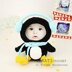 Photo Frame plush PENGUIN