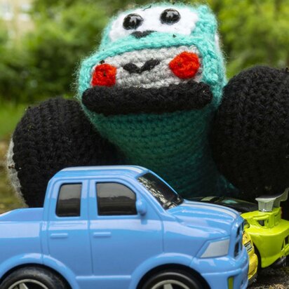 Amigurumi Häkelanleitung Monstertruck Jerry ♥