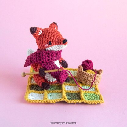 Fiona the Fox Crochet Pattern