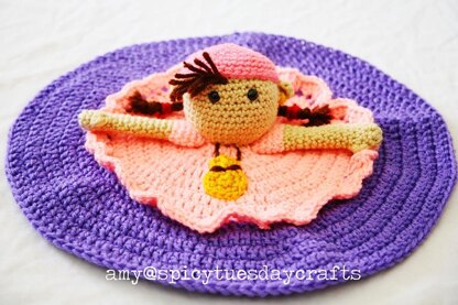 Pirate Lady Blanket Buddy pattern