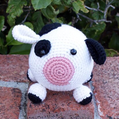 Roly Poly Cow Amigurumi