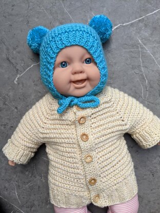 Knit Baby Bonnet