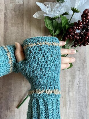 Gingerbread mitts